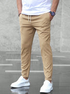 Bronko | Premium Lightweight Straight-Leg Casual Trousers