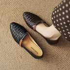 Ardelle | Woven Leather Loafer