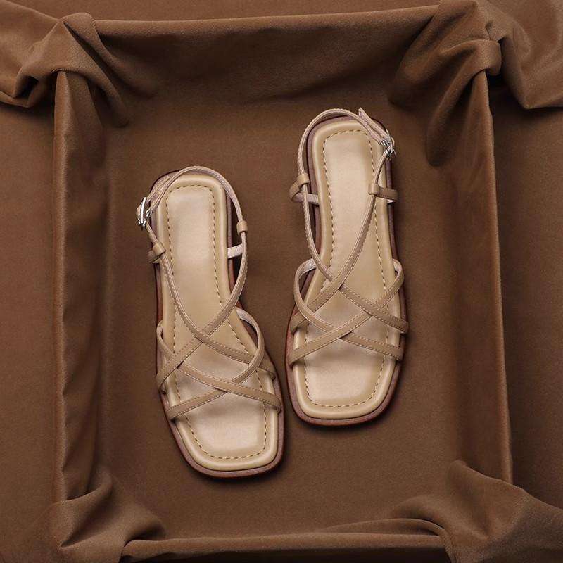 Vittoria Strap Sandals featuring orthopedic cushioning and made from stylish vegan leather, perfect for comfort and support. - 4