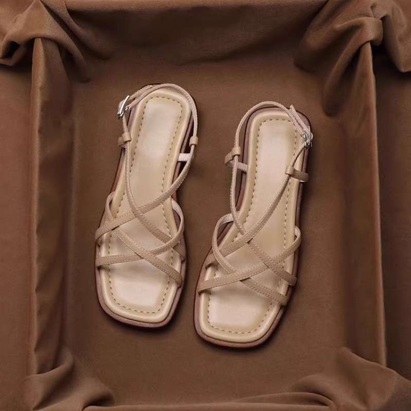 Vittoria Strap Sandals featuring orthopedic cushioning and made from stylish vegan leather, perfect for comfort and support. - 5