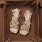 Vittoria Strap Sandals featuring orthopedic cushioning and made from stylish vegan leather, perfect for comfort and support. - 5