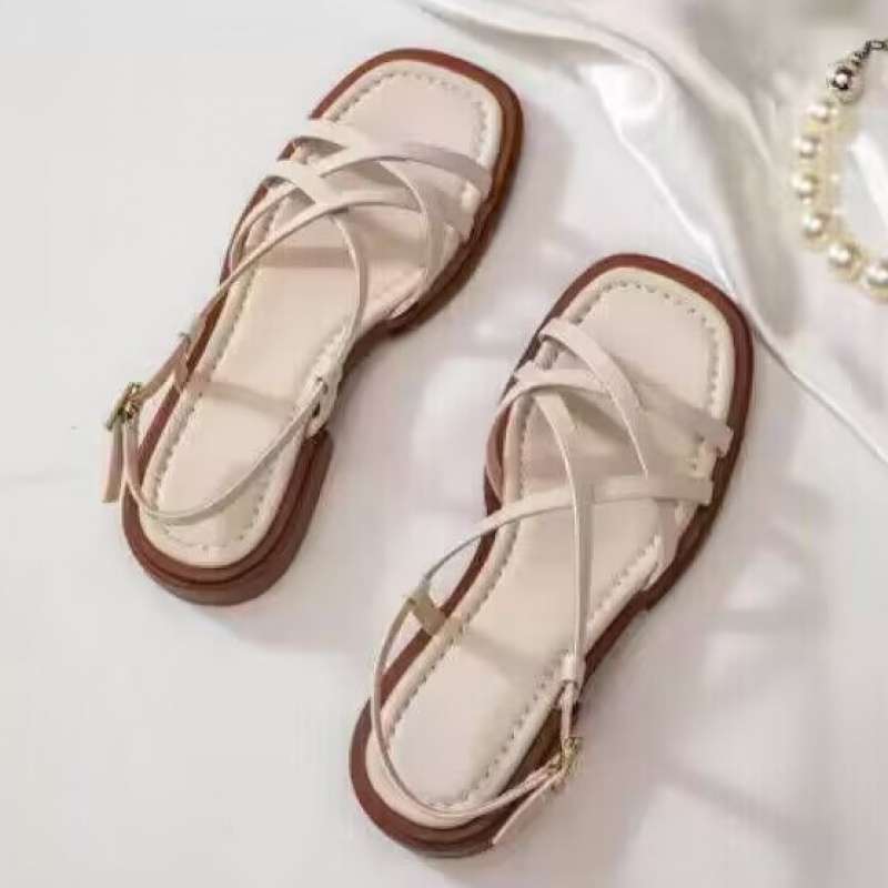 Vittoria Strap Sandals featuring orthopedic cushioning and made from stylish vegan leather, perfect for comfort and support. - 6