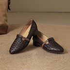 Ardelle | Woven Leather Loafer