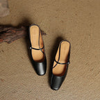 Meyra | Leather Mules