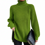 Aurine Winter Turtleneck – styled view