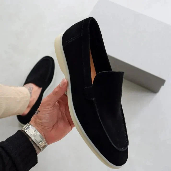 Fred | Elegant suede loafers