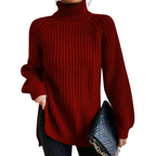 Aurine | CozySculpt Winter Turtleneck