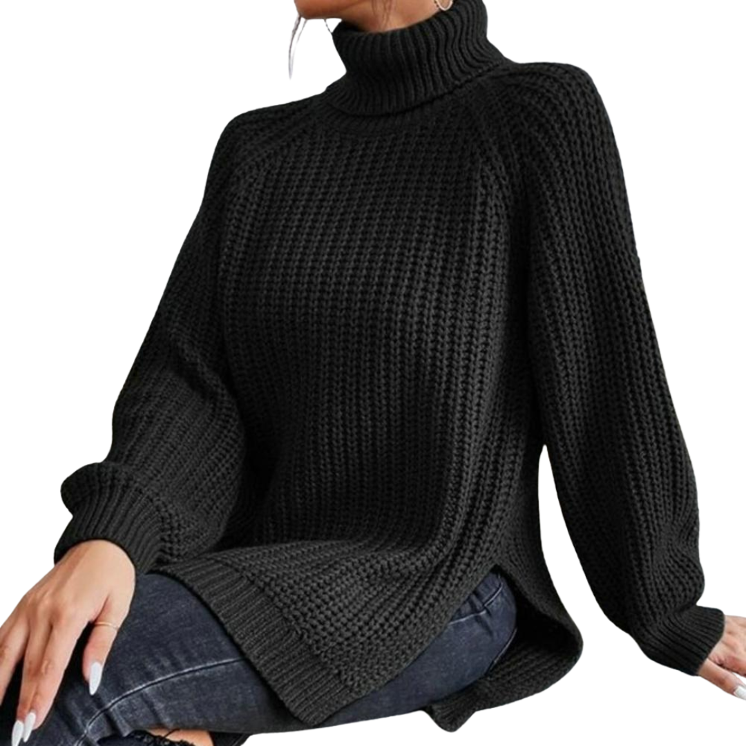 Aurine Winter Turtleneck – side view