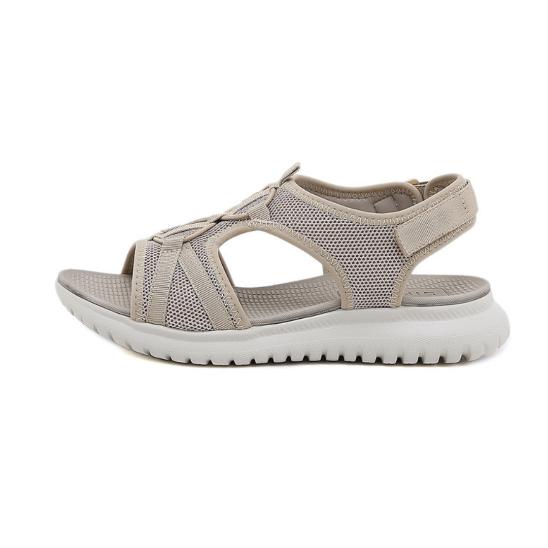 Ovela Orthopedic Sandals for Women | Soft Sole, Adjustable Velcro Strap, Breathable 4