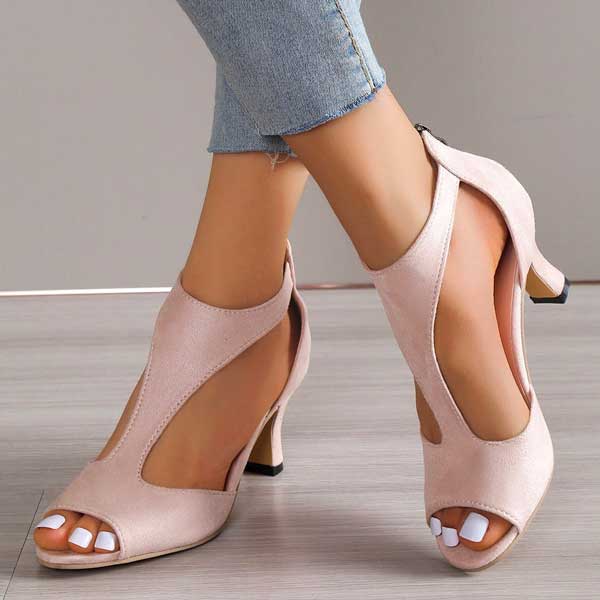 Riley | Comfortable Orthopedic Heeled Sandals