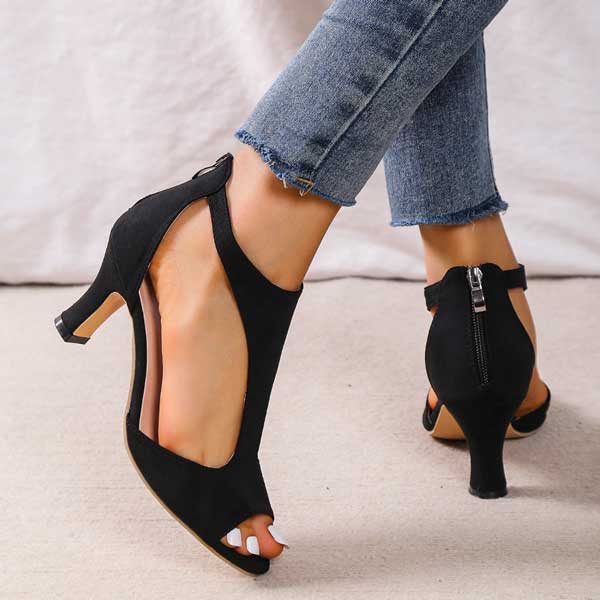 Riley | Comfortable Orthopedic Heeled Sandals