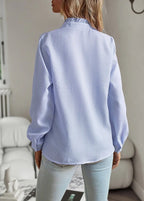Agnete | Chic Striped Blouse
