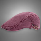 Zion Vintage Beret in breathable cotton featuring a timeless design, perfect for stylish casual wear. - 2