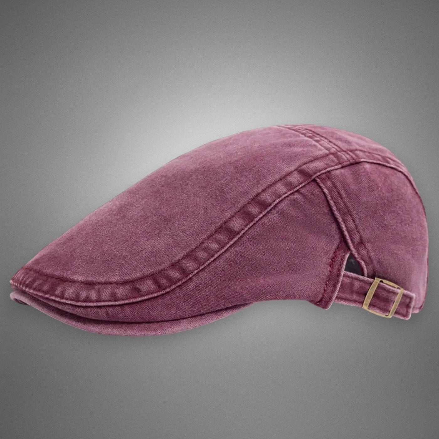 Zion Vintage Beret in breathable cotton featuring a timeless design, perfect for stylish casual wear. - 2