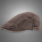 Zion Vintage Beret in breathable cotton featuring a timeless design, perfect for stylish casual wear. - 3