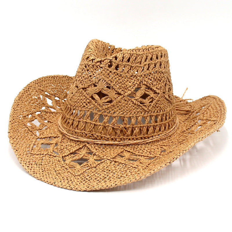 Raylene Vintage Straw Cowboy Hat 1