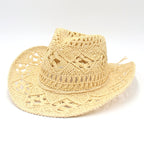 Raylene Vintage Straw Cowboy Hat 2