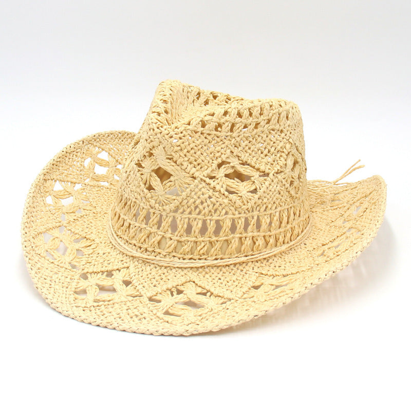 Raylene Vintage Straw Cowboy Hat 2