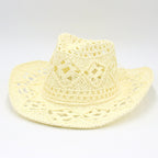 Raylene Vintage Straw Cowboy Hat 3
