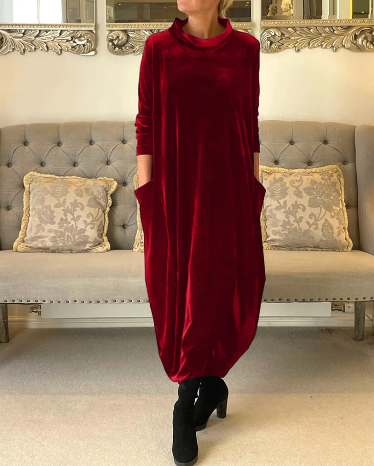 Helarisse - Elegant and Comfortable Dress for Autumn
