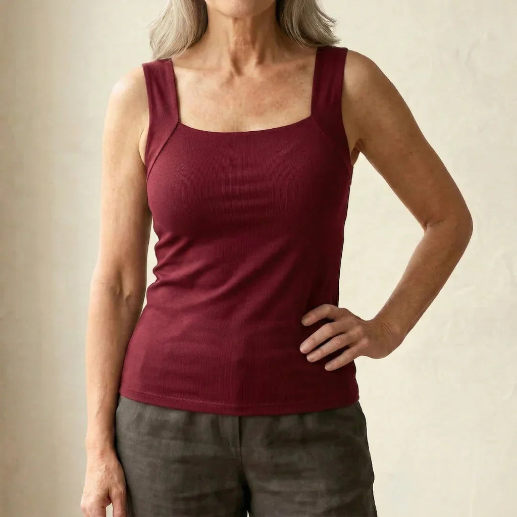 Roxanne Tank Top With Built In Bra 10