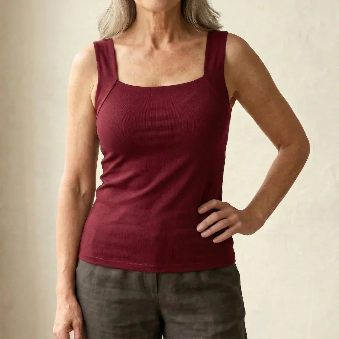 Roxanne Tank Top With Built In Bra 10