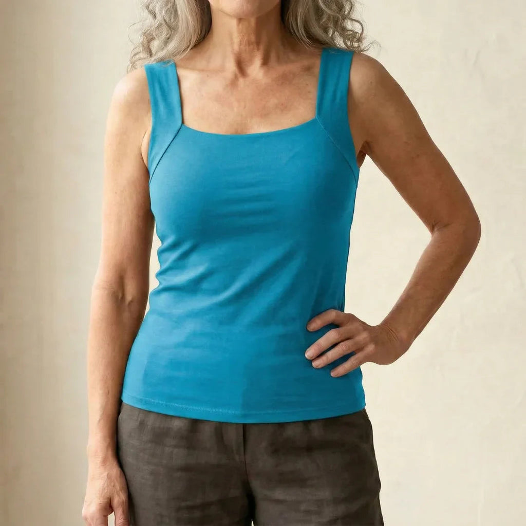 Roxanne Tank Top With Built In Bra 14