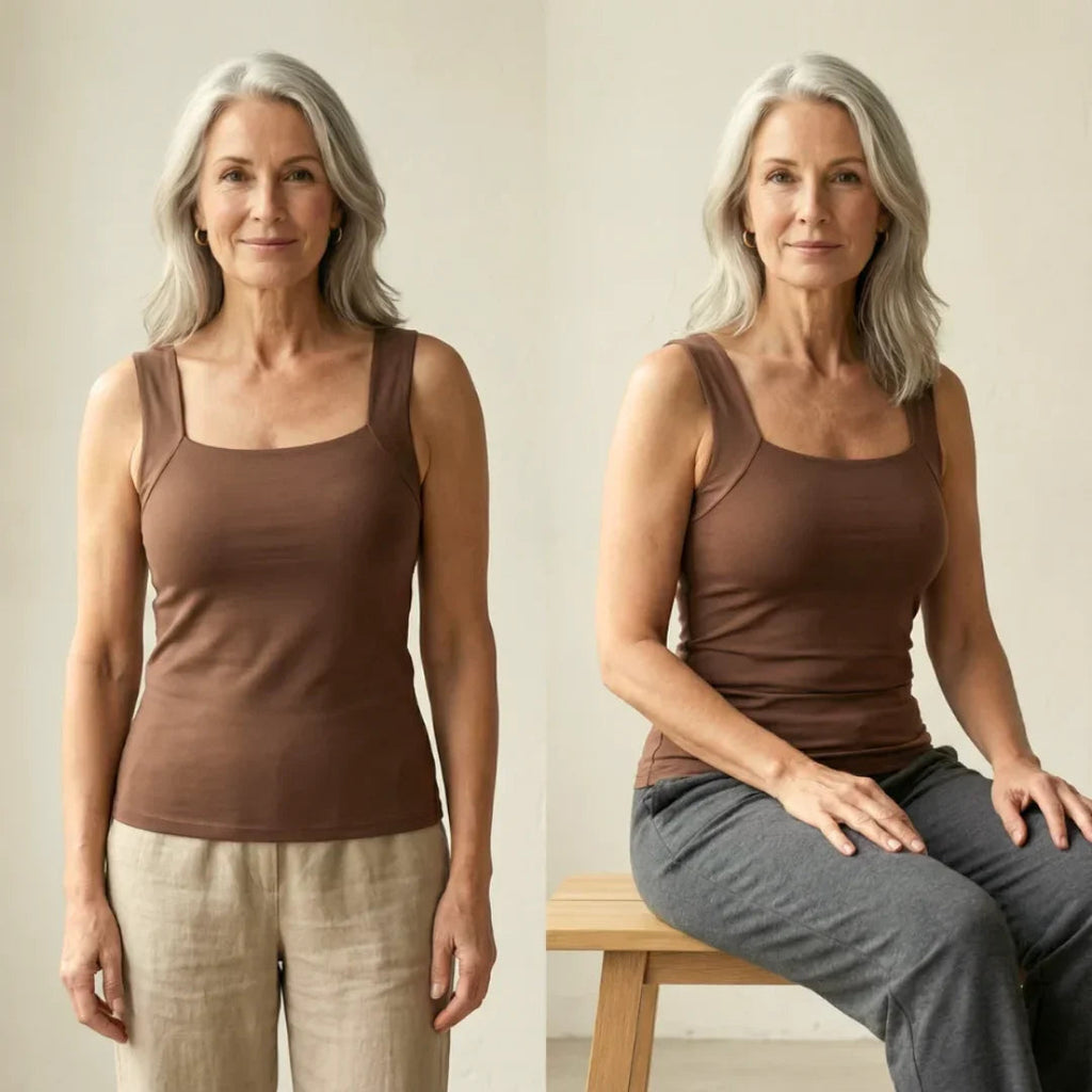 Roxanne Tank Top With Built In Bra 7