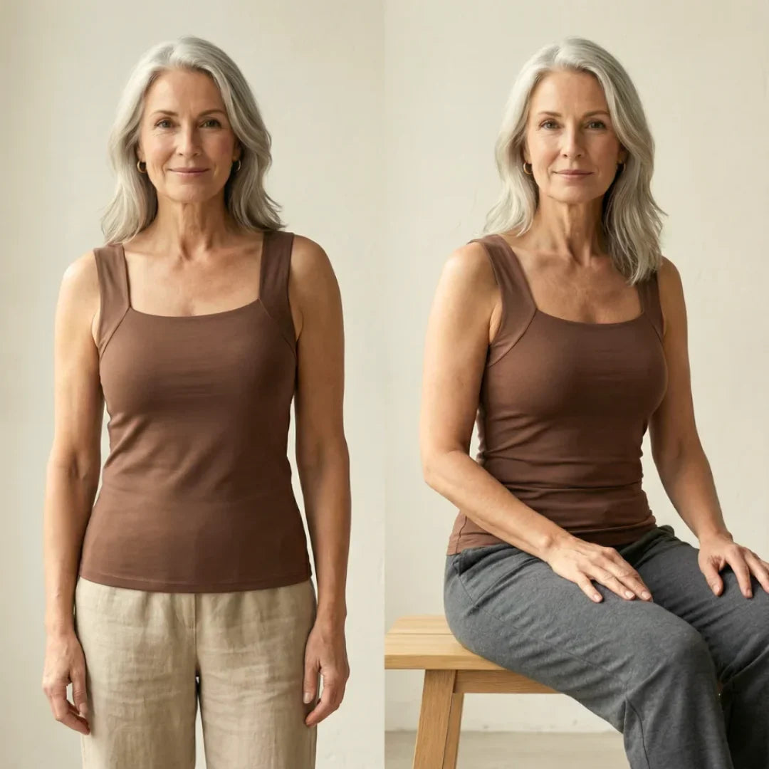 Roxanne Tank Top With Built In Bra 7