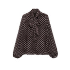 Flori | Elegant Tie-Front Blouse