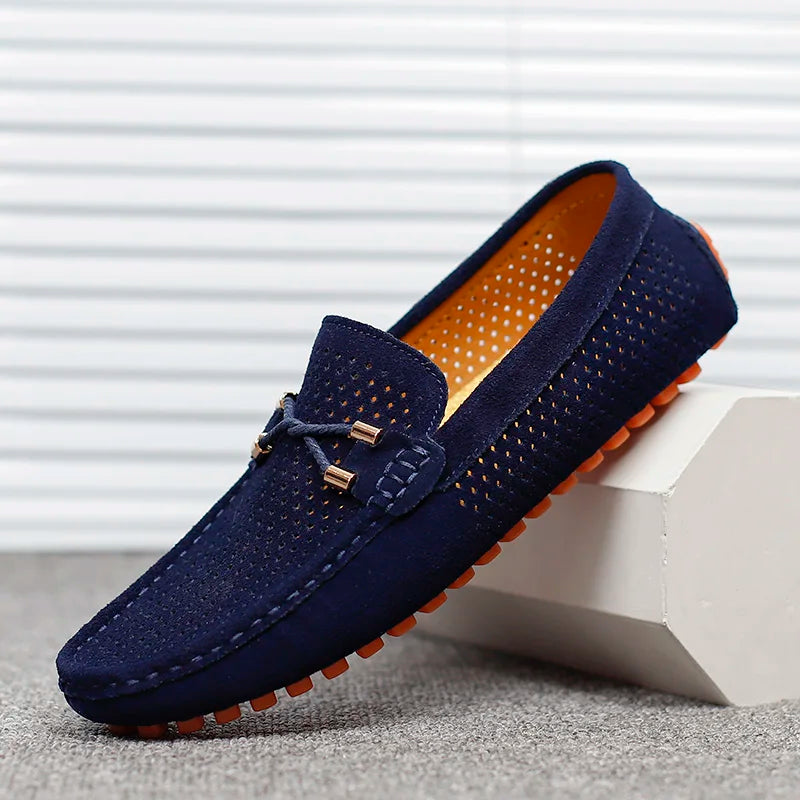 Carl™ – Breathable Vegan Leather Slip-Ons with Modern Comfort and Refined Ease