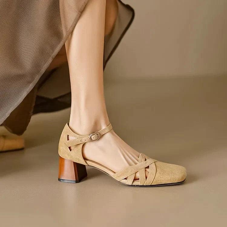 Arden | Suede Heel