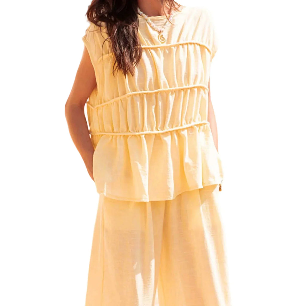 Dashi | Peplum Top