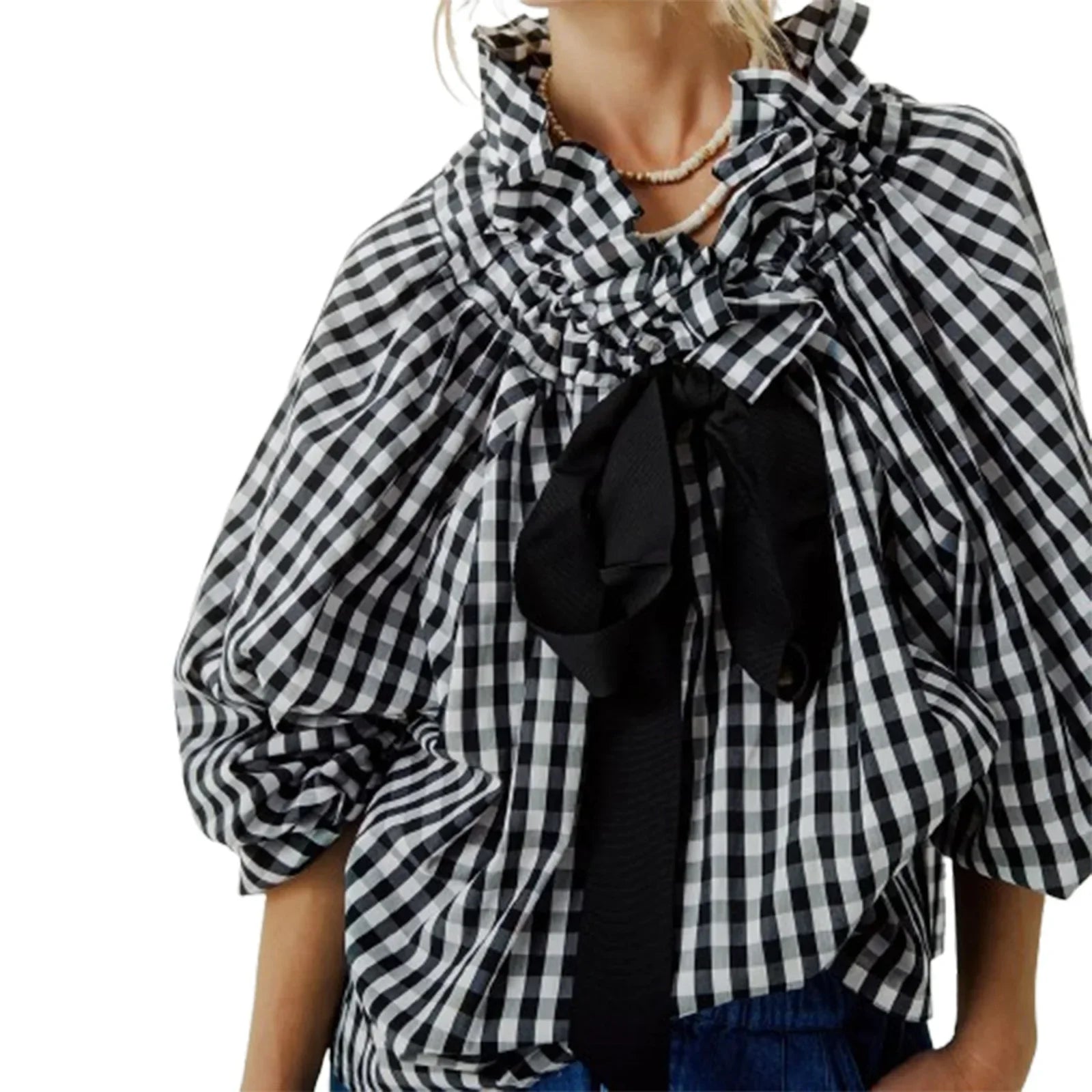 Bellarine | Puffed Cotton Blouse