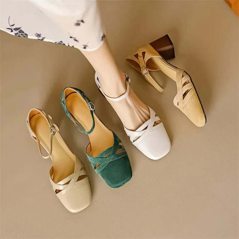 Arden | Suede Heel