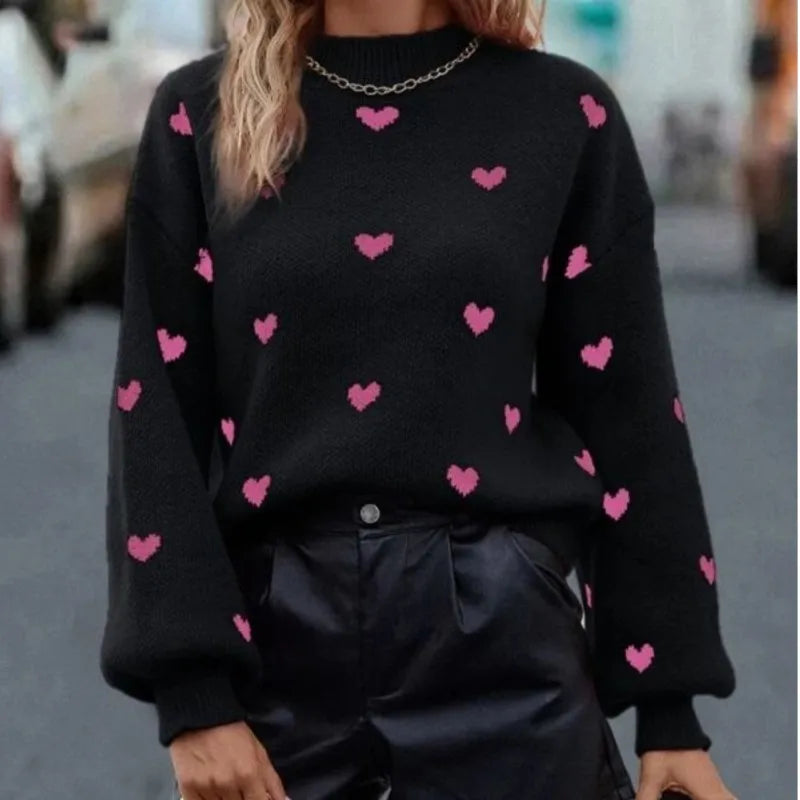 You Round Neck Knit Pullover – close-up