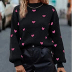 You Round Neck Knit Pullover – close-up