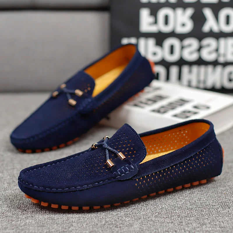 Carl™ – Breathable Vegan Leather Slip-Ons with Modern Comfort and Refined Ease
