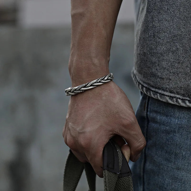 Torin | Silver Cuff Bracelet
