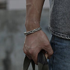 Torin | Silver Cuff Bracelet