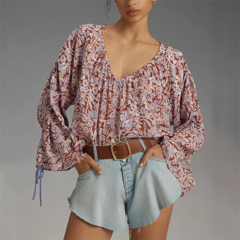 Arianna | Floral Blouse