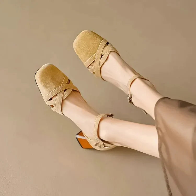 Arden | Suede Heel