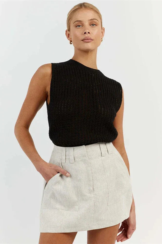 Amalfi | Hollow Knit Tank