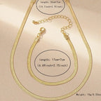 Velina - Classic Snake Bone Jewelry Set