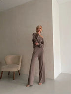 Eleganza | Off-Shoulder Loungewear Set
