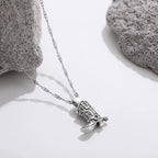 Cowgirl Boot Necklace – detail view
