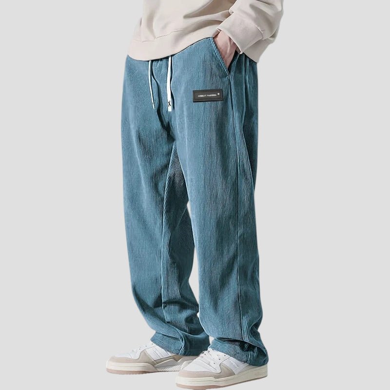 Owen | Corduroy Straight Trousers