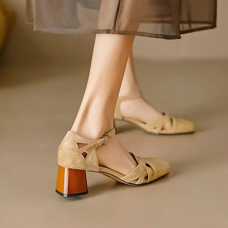 Arden | Suede Heel