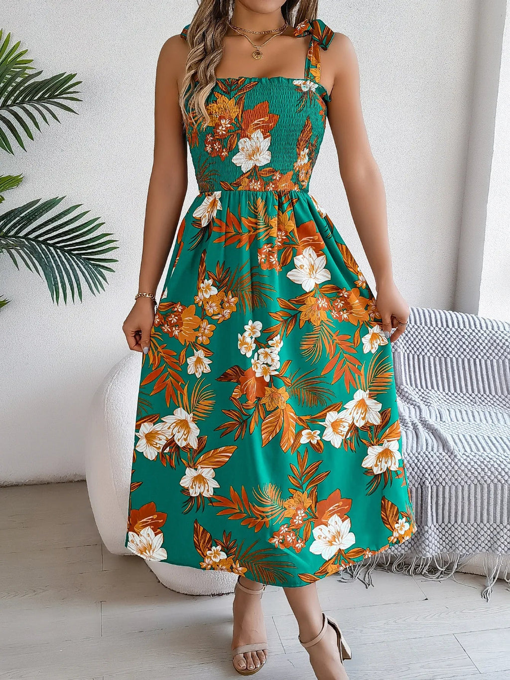 Capri | Floral Sundress