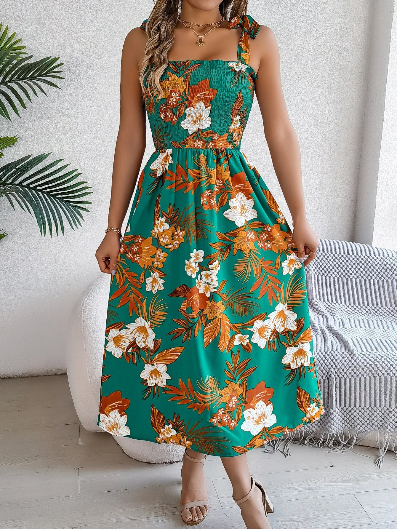 Capri | Floral Sundress